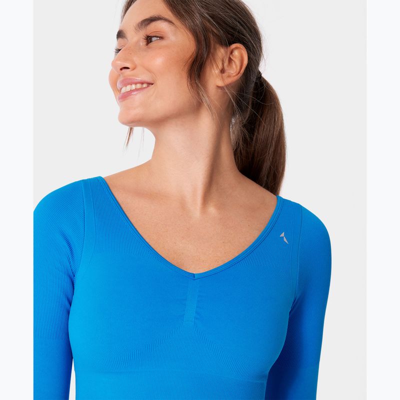 Women's training longsleeve Carpatree Eris Seamless electric blue 5