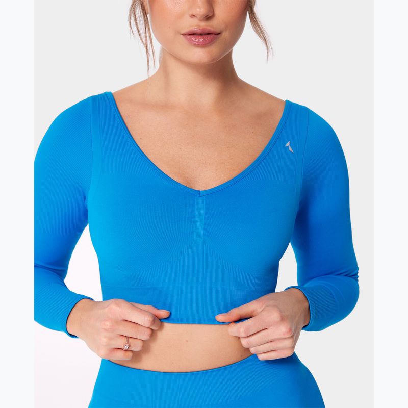 Women's training longsleeve Carpatree Eris Seamless electric blue 6