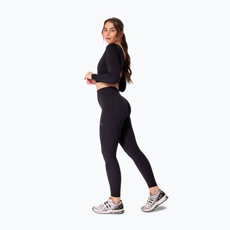 Women's training longsleeve Carpatree Eris Seamless orchid black 5