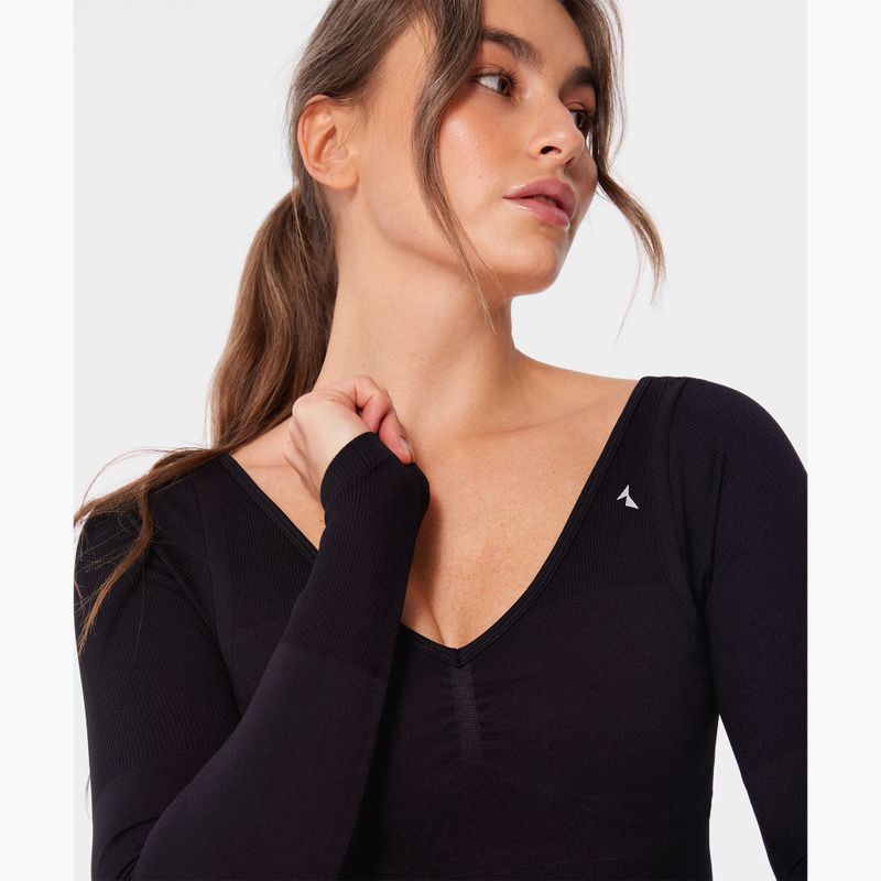 Women's training longsleeve Carpatree Eris Seamless orchid black 7