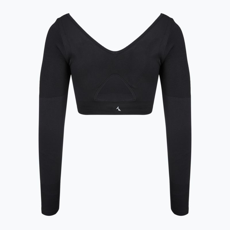 Women's training longsleeve Carpatree Eris Seamless orchid black 11
