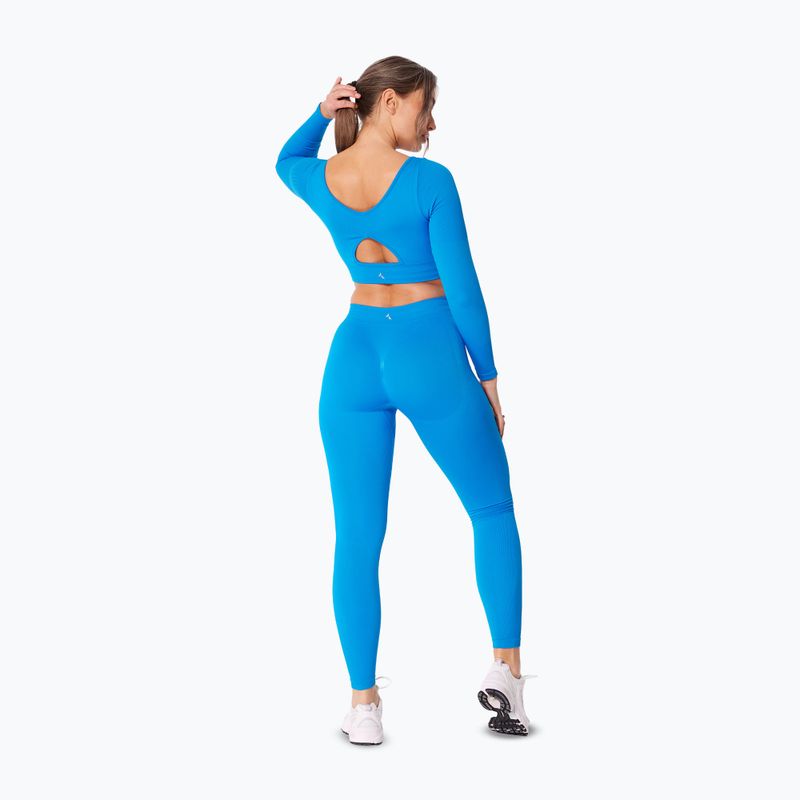 Women's training longsleeve Carpatree Eris Seamless orchid black 3