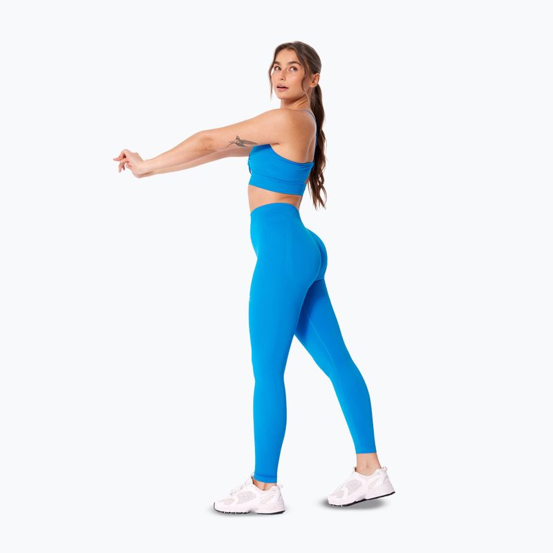 Women's training leggings Carpatree Eris Seamless electric blue 5