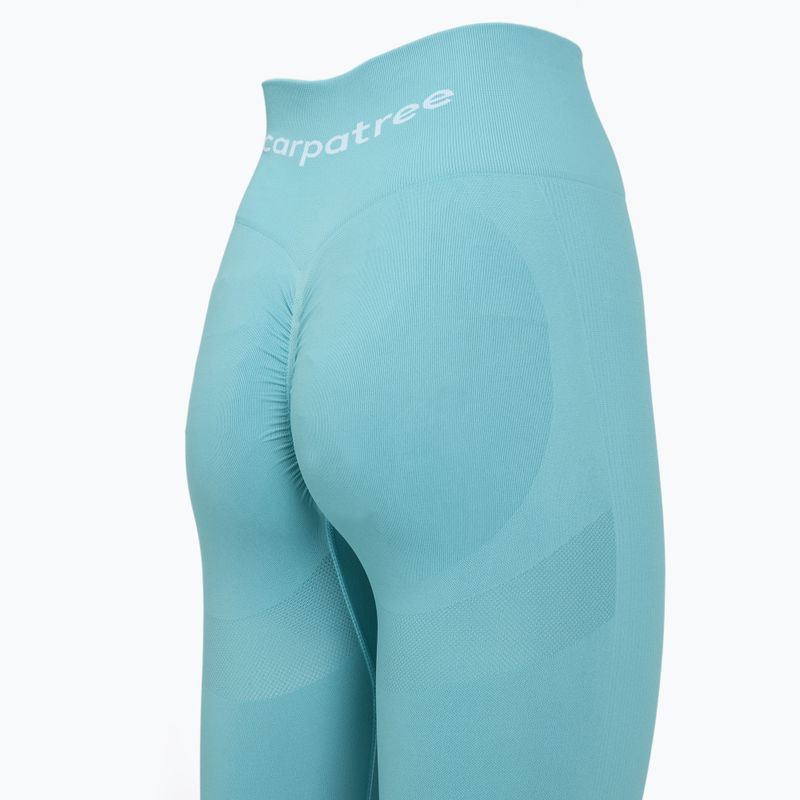 Women's training leggings Carpatree Allure Seamless milky blue 10