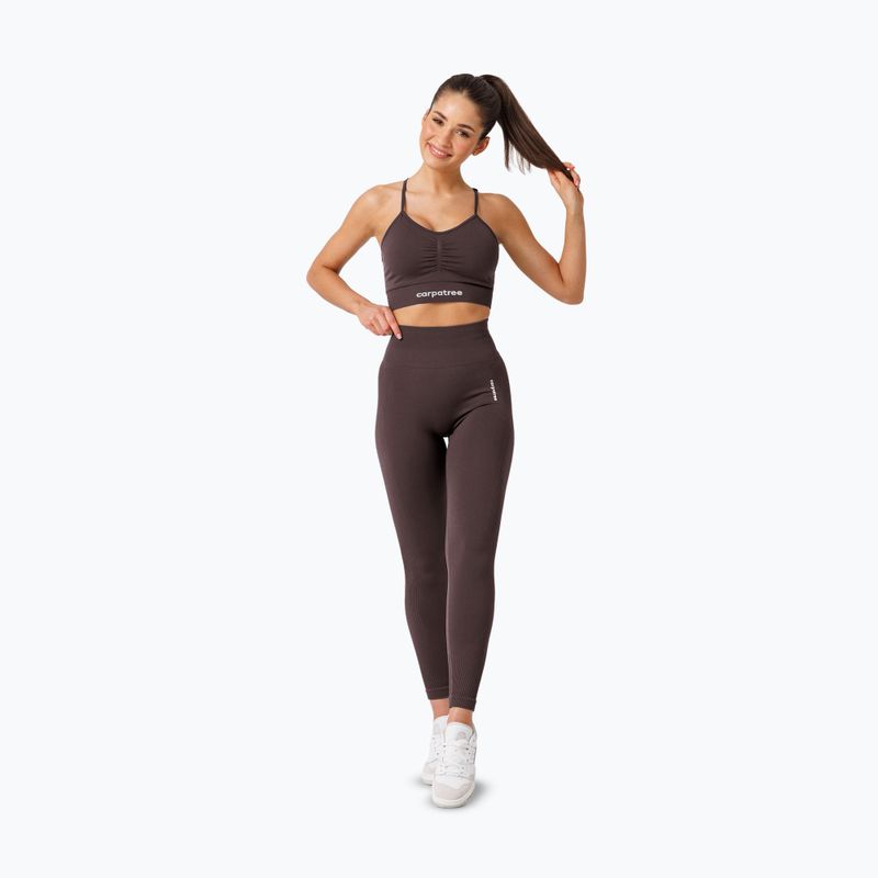 Training bra Carpatree Allure Seamless berry brown 2
