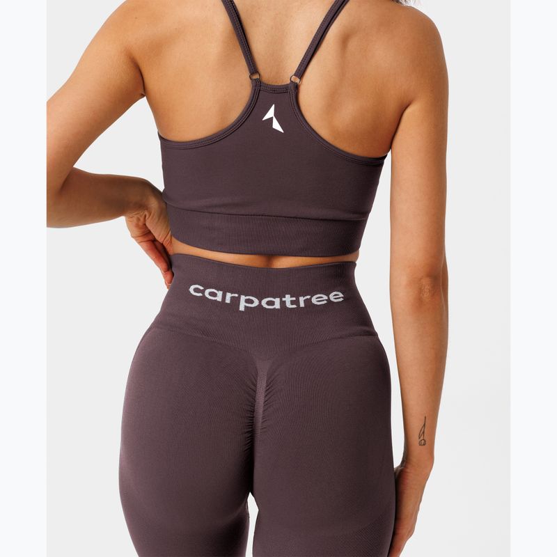 Training bra Carpatree Allure Seamless berry brown 3