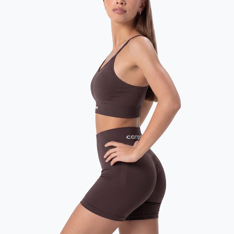 Training bra Carpatree Allure Seamless berry brown 6