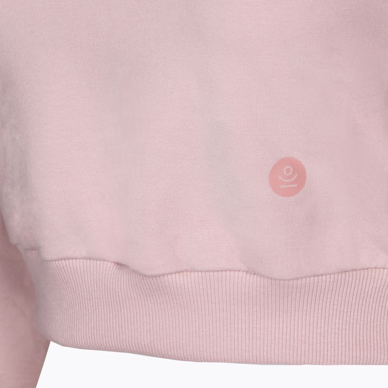 Women's yoga sweatshirt Moonholi MOONDUST Crop Top pink 211 3