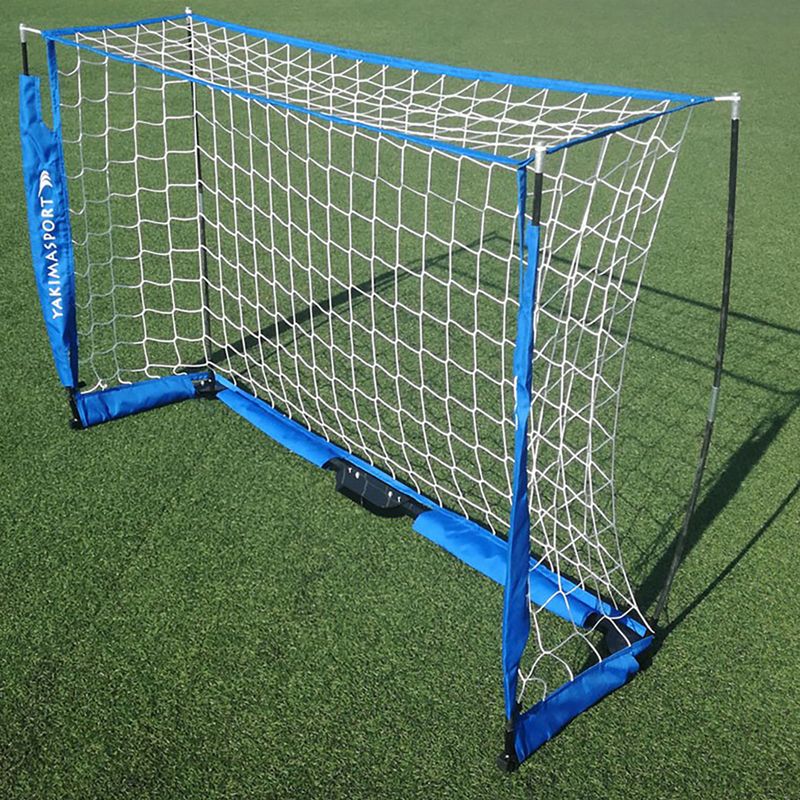 Yakimasport UNI football goal 180 x 120 cm blue 100260