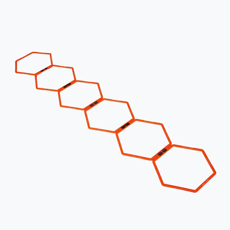 Yakimasport combined coordination wheels Hexa hoops 6 pcs orange 100268 2
