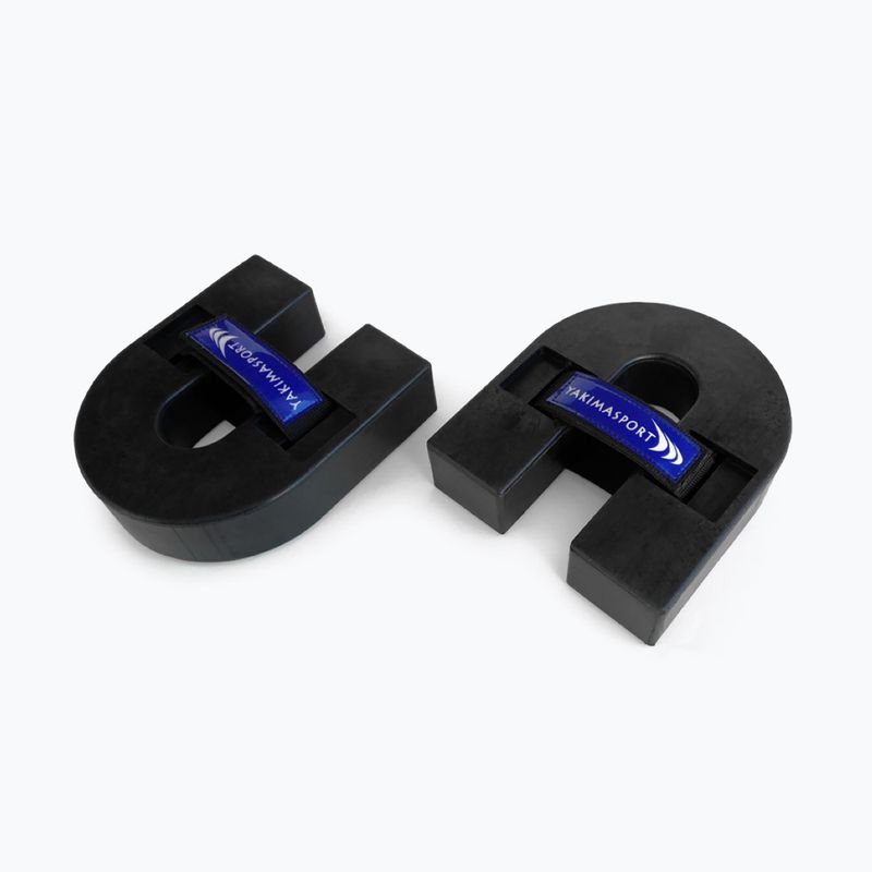 Yakimasport rubber weights for football goal 2 pcs black 100276