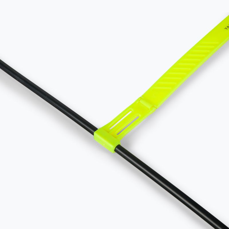 Yakimasport elevated coordination ladder 100270 yellow and black 2