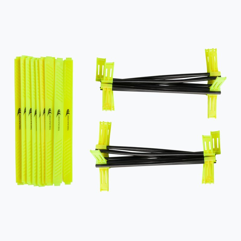 Yakimasport elevated coordination ladder 100270 yellow and black 4