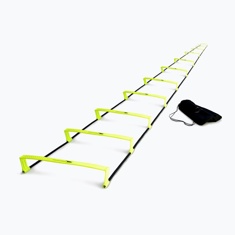 Yakimasport elevated coordination ladder 454 cm yellow 100271 6