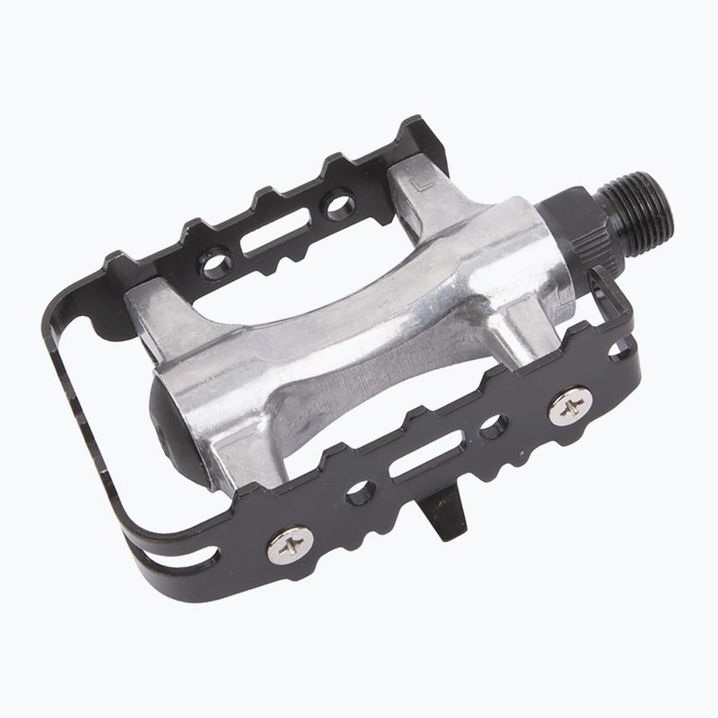 ACCENT Basic silver/black bicycle pedals 4