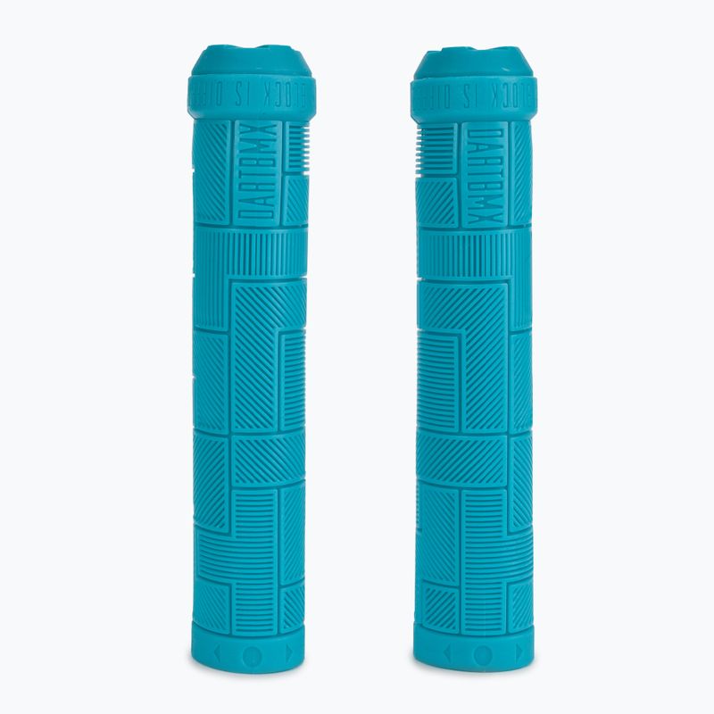 Dartmoor Block handlebar grips blue A2599