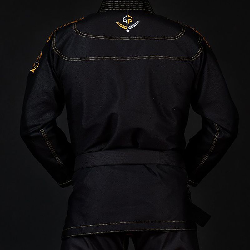 GI for men's Brazilian jiu-jitsu Ground Game Champion 2.0 black GICHNEWBLA 4