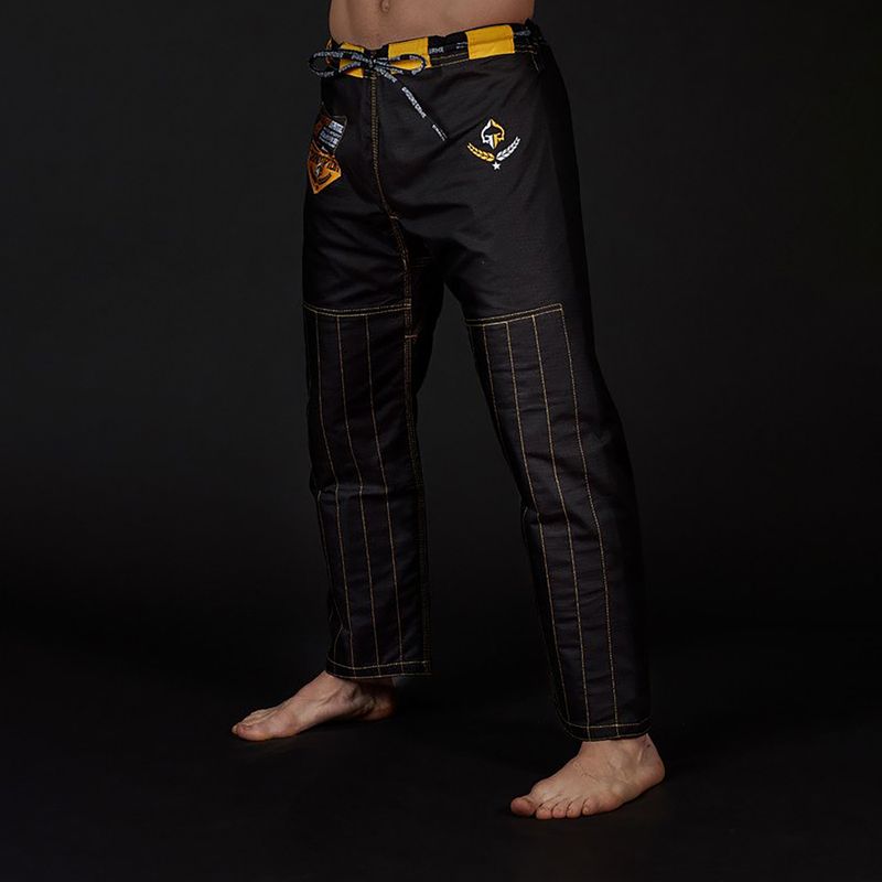 GI for men's Brazilian jiu-jitsu Ground Game Champion 2.0 black GICHNEWBLA 6