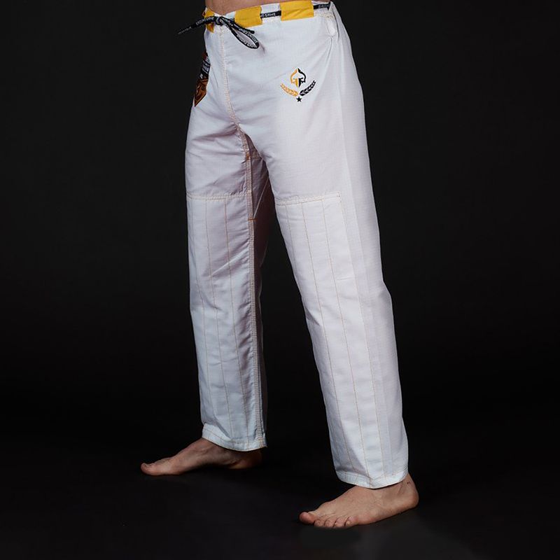 GI for men's Brazilian jiu-jitsu Ground Game Champion 2.0 white GICHNEWWHI 6