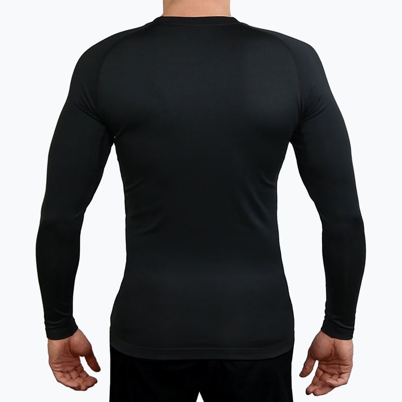 Men's Ground Game Athletic Gold Rashguard black RASHATHGOLDLS 4