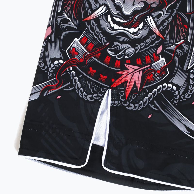 Ground Game MMA Samurai 2.0 men's training shorts black/red 7
