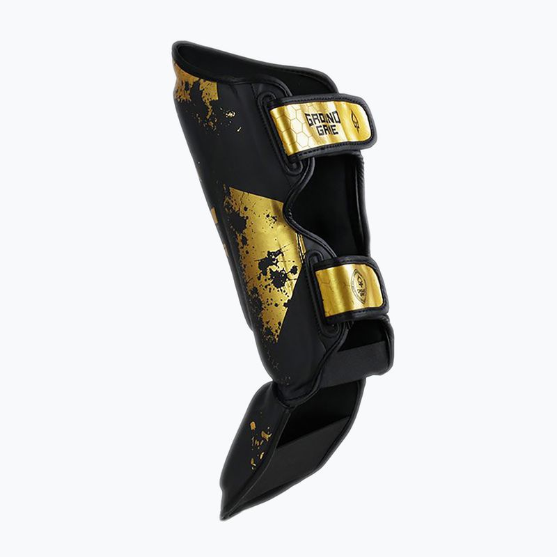Ground Game Cage Gold tibia protectors black SHINGUCGOLDS 3