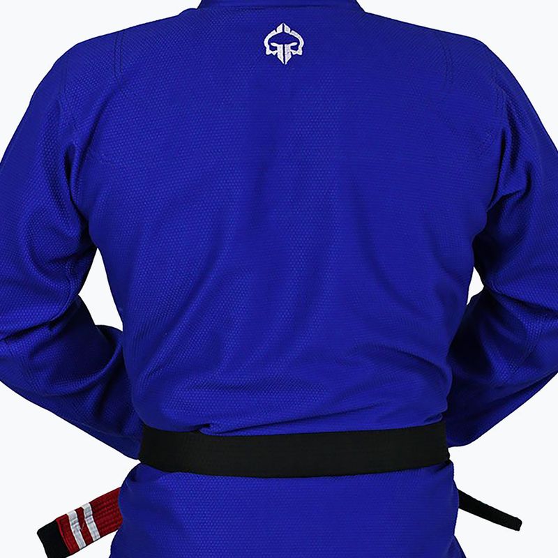 GI for Brazilian jiu-jitsu men's Ground Game Gamer blue GIGAMERBLU 3