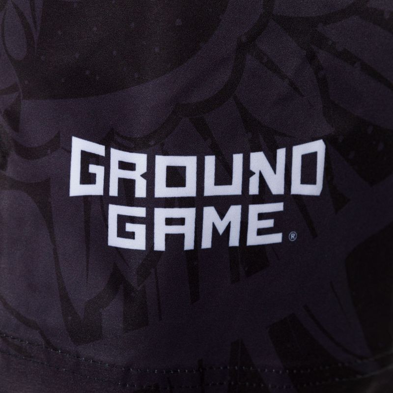 Men's Ground Game MMA Poland training shorts black MMASHOPOLS 3