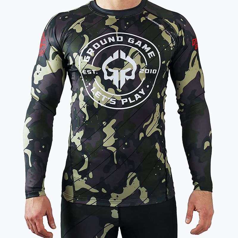 Men's Ground Game Moro 3.0 green RASHMORO3LS Rashguard