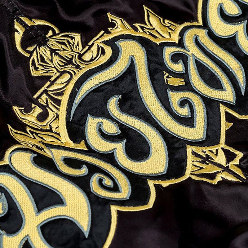 Ground Game Muay Thai men's boxer shorts 'Gold' black 21MTSHGOLDS 6