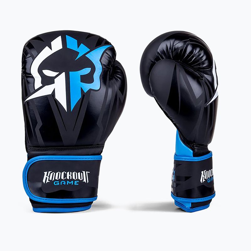 Ground Game Logo 2.0 boxing gloves black 21BOXGLOLOG210 2