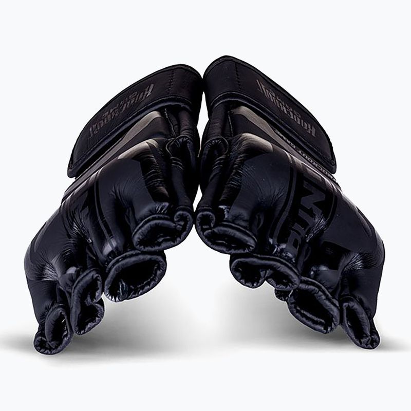 Ground Game MMA Gloves MMA Stripe Black Black 3