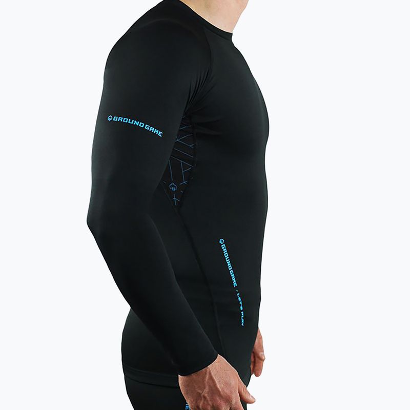 Men's Ground Game Athletic 3.0 Rashguard black RASHATH3LS 2