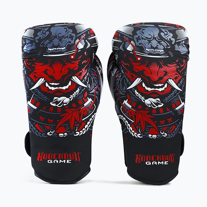 Ground Game "Samurai" boxing gloves black 21BOXGLOSAM10 4