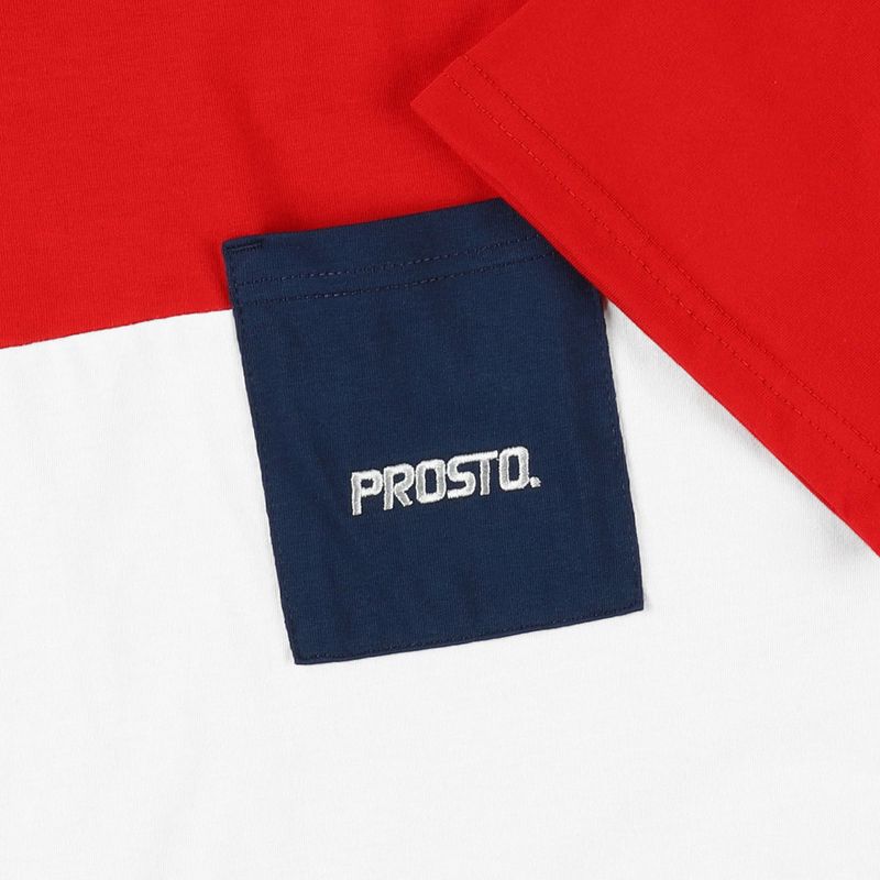 Men's PROSTO Pockes red KL222MTEE1011 T-shirt 3