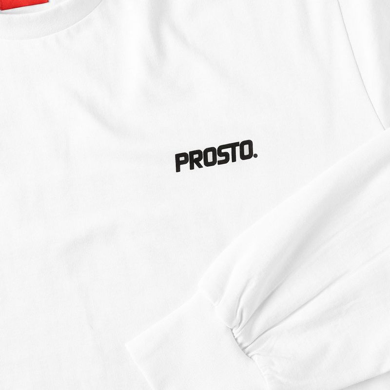 PROSTO Typeskur LS men's longsleeve t-shirt white KL222MTEE2071 3