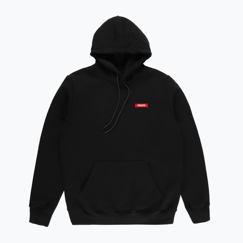 Men's PROSTO Plelog hoodie black KL222MSWE2013