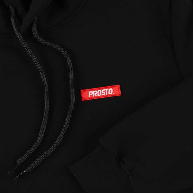 Men's PROSTO Plelog hoodie black KL222MSWE2013 3