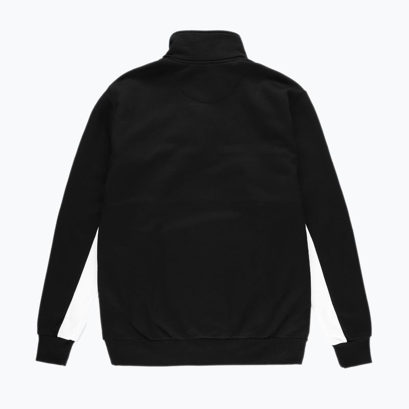 Men's PROSTO Half Zip Sweatshirt black KL222MSWE1132 2