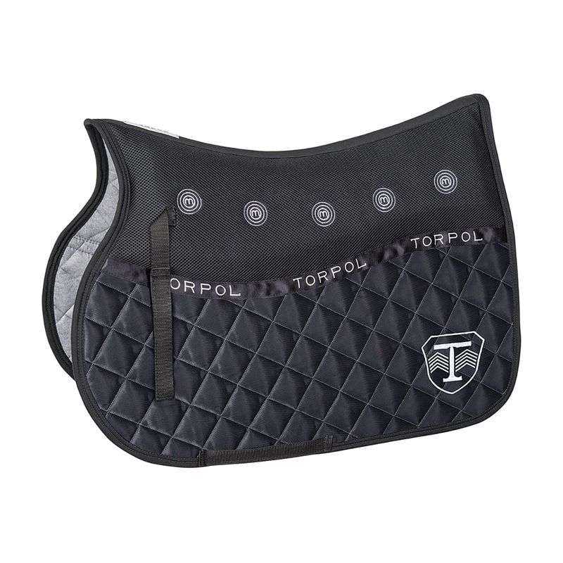 Magnetic horse jumping cap TORPOL Master black 374-20-107-M