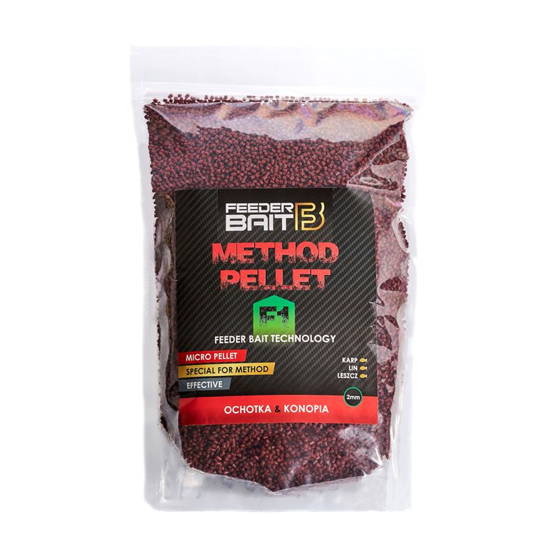 Feeder Bait F1 Ochotka & Hemp pellets 2 mm 800 g FB11-5