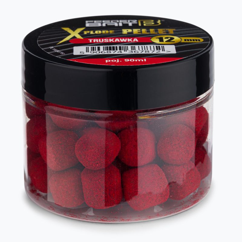 Feeder Bait Xplode hook pellets Strawberry 12 mm 90 ml FB23-6