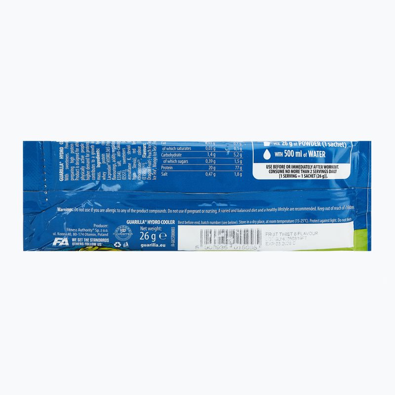 Fitness Authority Guarilla Hydro Cooler 26 g fruit twist protein supplement 2