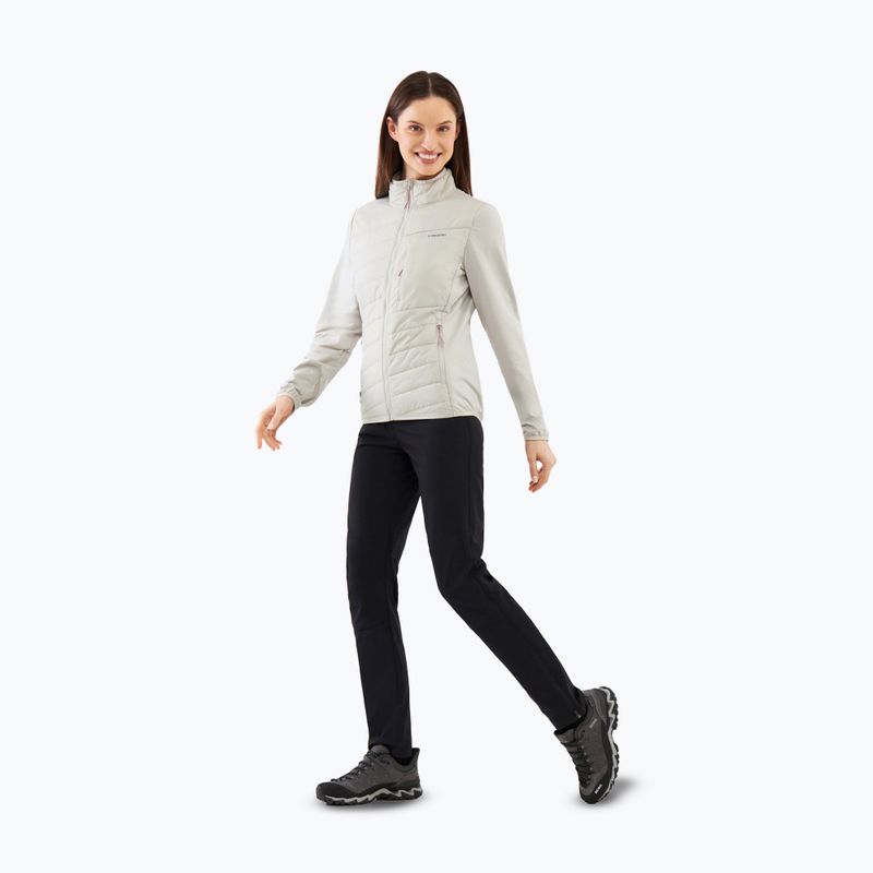 Women's hybrid jacket Viking Zemu beige 2