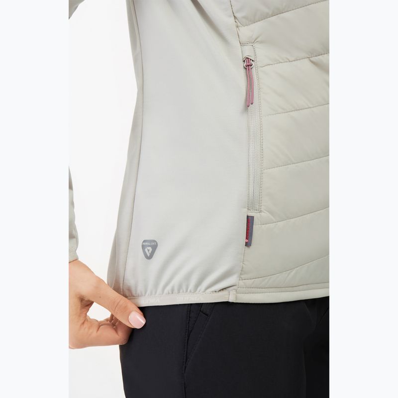 Women's hybrid jacket Viking Zemu beige 5