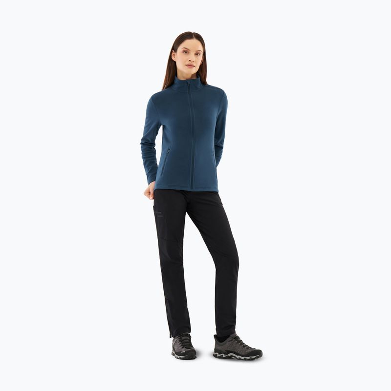 Women's fleece sweatshirt Viking Tesero navy 2