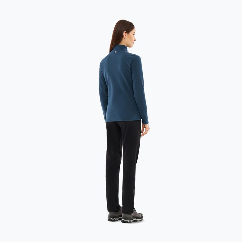 Women's fleece sweatshirt Viking Tesero navy 3