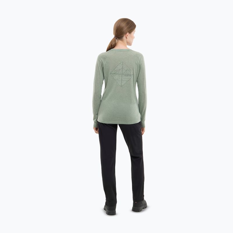 Women's thermal active sweatshirt Viking Andali green 3