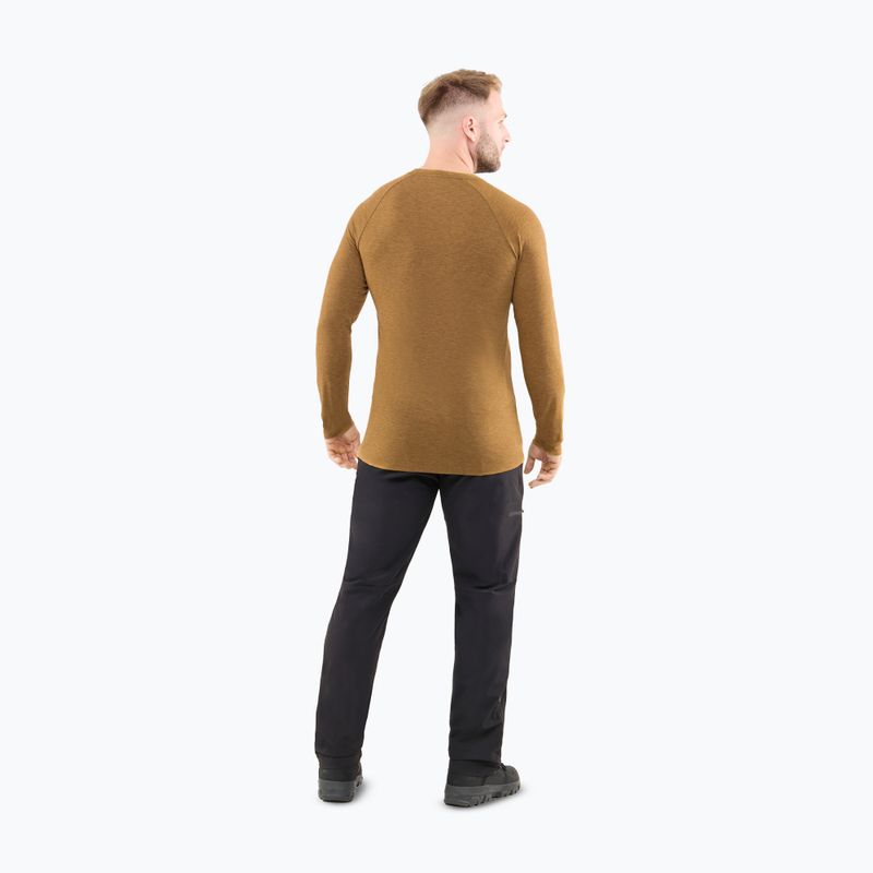 Men's thermal longsleeve Viking Andali brown 3