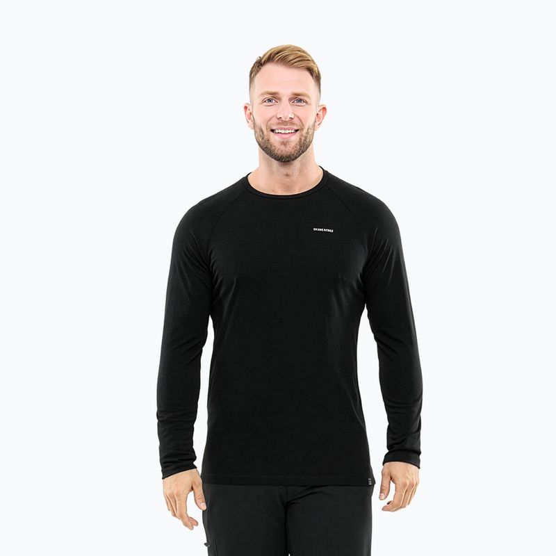 Men's thermal longsleeve Viking Andali black